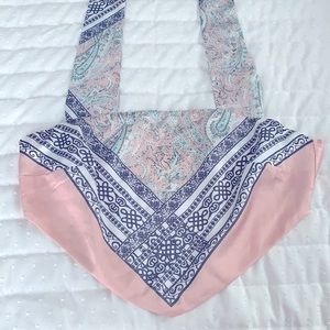 Sophia  Bandana Top in Pink by Superdown